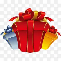 红色彩色礼物设计-空若网 红色彩色礼物设计-空若网