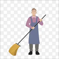 扁平化扫地工-空若网 扁平化扫地工-空若网