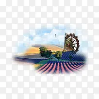 薰衣草田-空若网 薰衣草田-空若网