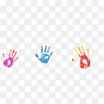 水彩手印-空若网 水彩手印-空若网