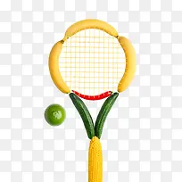 创意水果球拍-空若网 创意水果球拍-空若网