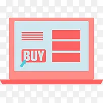 矢量扁平化购物支付-空若网 矢量扁平化购物支付-空若网