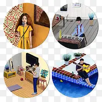 水彩人物-空若网 水彩人物-空若网