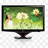 一台电脑显示屏-空若网 一台电脑显示屏-空若网