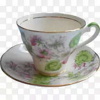 餐具碟咖啡杯瓷杯天竺葵-空若网 餐具碟咖啡杯瓷杯天竺葵-空若网