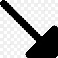 斜箭头图标-空若网 斜箭头图标-空若网