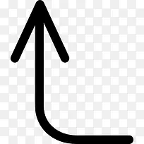 向上箭头图标-空若网 向上箭头图标-空若网