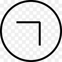 斜箭头图标-空若网 斜箭头图标-空若网