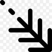 斜箭头图标-空若网 斜箭头图标-空若网