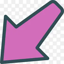 斜箭头图标-空若网 斜箭头图标-空若网