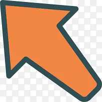 斜箭头图标-空若网 斜箭头图标-空若网