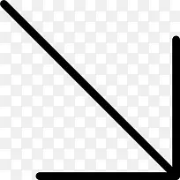 斜箭头图标-空若网 斜箭头图标-空若网