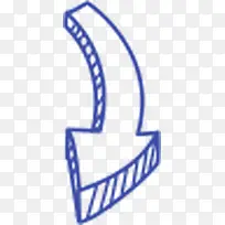 手绘箭头-空若网 手绘箭头-空若网