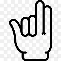 手指图标-空若网 手指图标-空若网