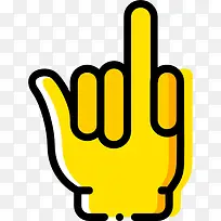 手指图标-空若网 手指图标-空若网