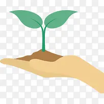 矢量手绘手掌-空若网 矢量手绘手掌-空若网