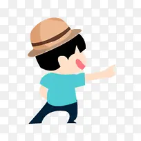 可爱卡通手指男孩-空若网 可爱卡通手指男孩-空若网
