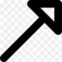 斜箭头图标-空若网 斜箭头图标-空若网