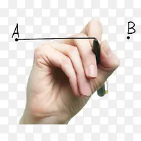 手握毛写字-空若网 手握毛写字-空若网