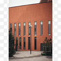 时尚现代红色建筑-空若网 时尚现代红色建筑-空若网