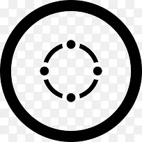 点圆圆象征图标-空若网 点圆圆象征图标-空若网