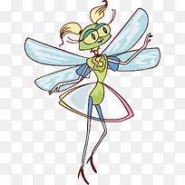 蜻蜓造型卡通-空若网 蜻蜓造型卡通-空若网