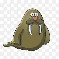 海豹卡通造型-空若网 海豹卡通造型-空若网