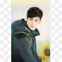 手绘男神小说插画-空若网 手绘男神小说插画-空若网