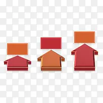 立体箭头数据图-空若网 立体箭头数据图-空若网