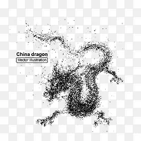 散点龙设计-空若网 散点龙设计-空若网