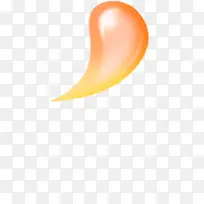 橙色逗号图案-空若网 橙色逗号图案-空若网