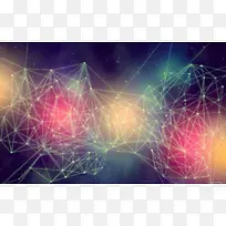 彩色线条电商海报-空若网 彩色线条电商海报-空若网