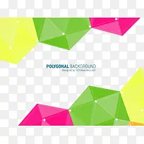 彩色几何形背景-空若网 彩色几何形背景-空若网