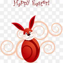 矢量复活节快乐插图-空若网 矢量复活节快乐插图-空若网