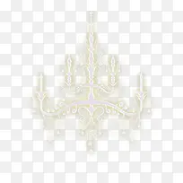 白色水晶灯-空若网 白色水晶灯-空若网