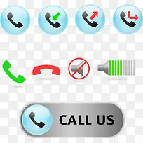 矢量电话图表-空若网 矢量电话图表-空若网