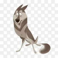 卡通动物狼-空若网 卡通动物狼-空若网