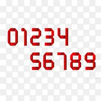 简约数字背景-空若网 简约数字背景-空若网