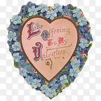 蓝花爱心-空若网 蓝花爱心-空若网