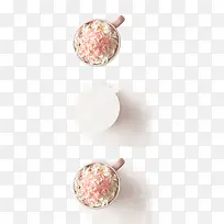 可爱杯装冰淇淋水彩图-空若网 可爱杯装冰淇淋水彩图-空若网