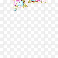 彩色手绘花朵婚礼-空若网 彩色手绘花朵婚礼-空若网