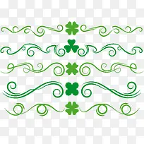 精美幸运草页眉-空若网 精美幸运草页眉-空若网