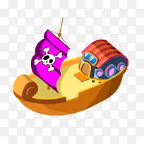 卡通船-空若网 卡通船-空若网