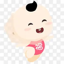 卡通阿福七夕-空若网 卡通阿福七夕-空若网