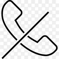 取消呼叫图标-空若网 取消呼叫图标-空若网