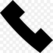 电话听筒图标-空若网 电话听筒图标-空若网