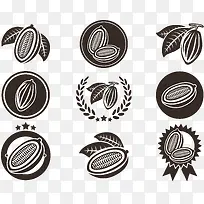 咖啡豆标志-空若网 咖啡豆标志-空若网