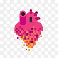 扁平化建筑粉色-空若网 扁平化建筑粉色-空若网