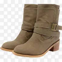 棕色冬季时尚女鞋-空若网 棕色冬季时尚女鞋-空若网