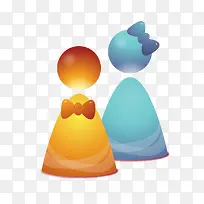 男女创意标志-空若网 男女创意标志-空若网